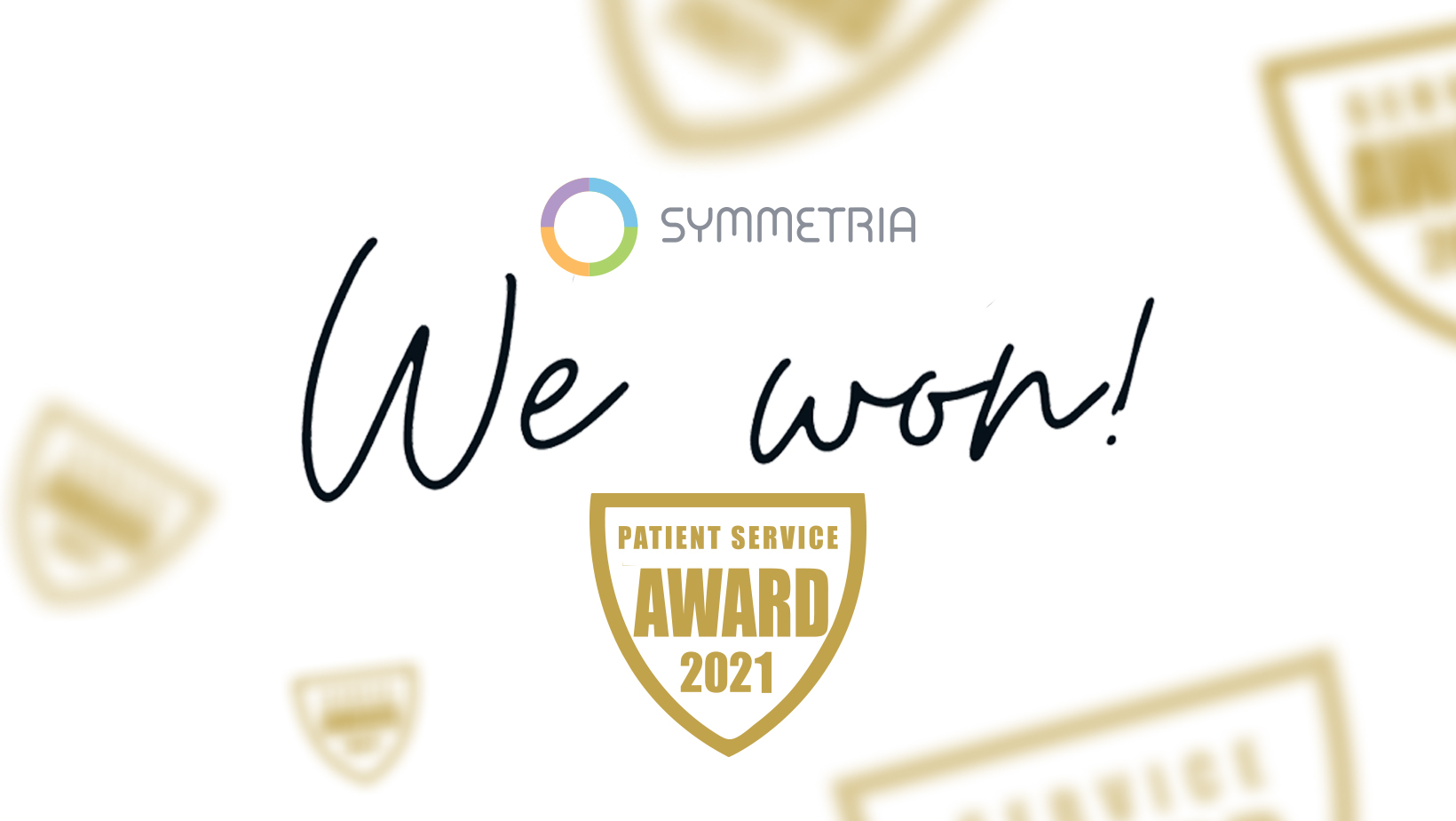 Η SYMMETRIA λαμβάνει ακόμη ένα βραβείο, αυτή τη φορά από τη WhatClinic.com για τις άψογες υπηρεσίες της.