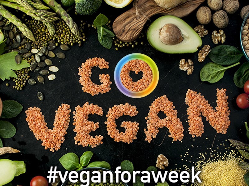 Γίνετε vegan για μια εβδομάδα #Veganforaweek